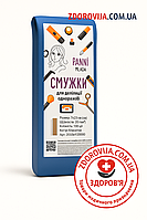 Смужки для депіляції Panni Mlada™ 7х22 см (100 шт/пач) зі спанбонду 80 г/м2 Колір: блакитний