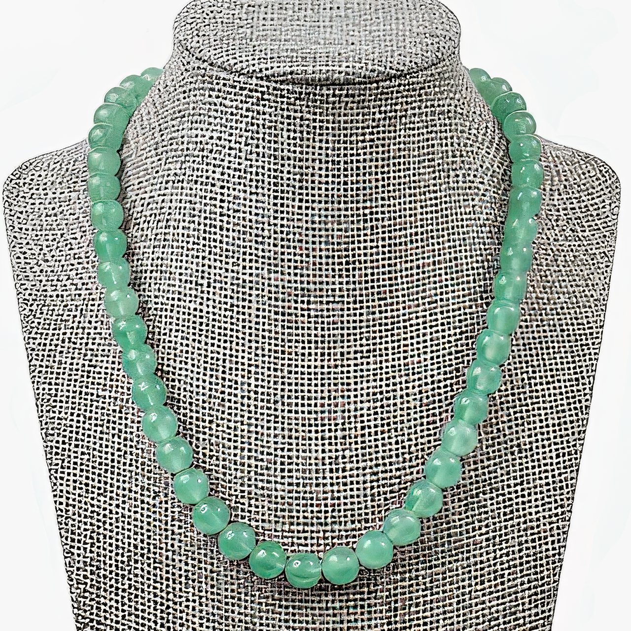 Кварц зелений Ø10 намисто, 0594ОК, фото 1