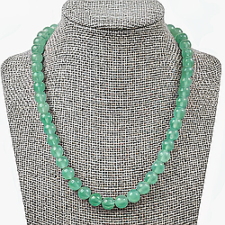 Кварц зелений Ø10 намисто, 0594ОК