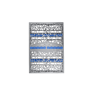 SIM-80\10 Лоток для стерилізації інструменту TYPE 4 (10 інструментів) БЛАКИТНИЙ