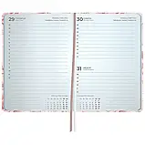 Щоденник датований 2026 Axent ф. А6 Pocket, Peony Dreams, фото 3