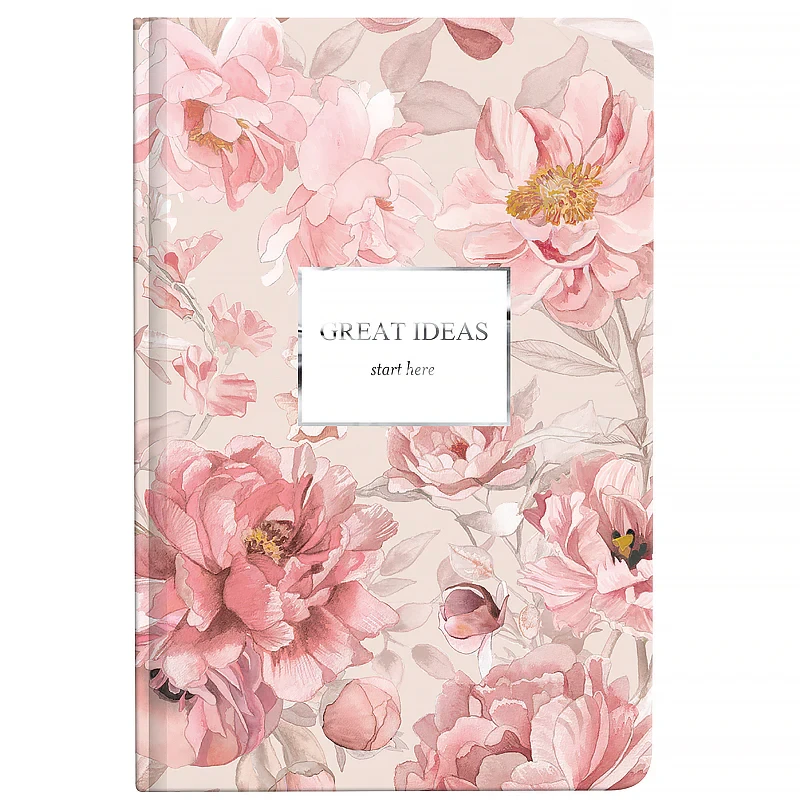 Щоденник датований 2026 Axent ф. А6 Pocket, Peony Dreams, фото 1