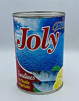 Сардина в рослинній олії, 425 грам .