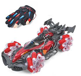 Акумуляторна машинка на радіокеруванні для дітей іграшка швидка з ефектами світла та звуку для дому та вулиці