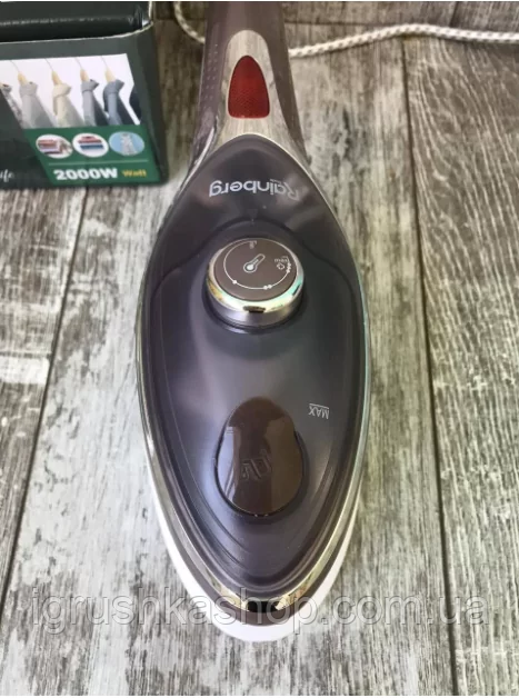 Ручний відпарювач для одягу з двома насадками для прасування чищення та дезінфекції 2000 Вт 70 мл, фото 1