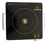 Інфрачервона плита Crownberg CB 1325 2000 Вт електрична настільна плита склокерамічна, фото 5