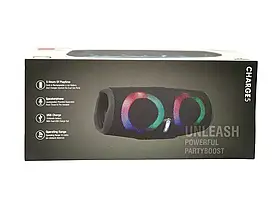 Портативна колонка Bluetooth з LED підсвічуванням для музики та гучного зв'язку, мінідинамік з функцією Powerbank