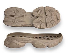 Підошва жіноча EVA-2046 капучіно розмір 36-40