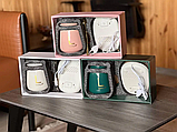 Чашка з підігрівом керамічна подарунковий набір для напоїв з підігрівом термочашка для гарячих напоїв, фото 4