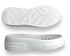 Підошва жіноча EVA-2044 біла розмір 36-40