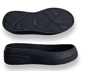 Підошва жіноча EVA-2044 чорна розмір 36-40