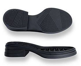 Підошва жіноча TR-8373 чорна розмір 36-41