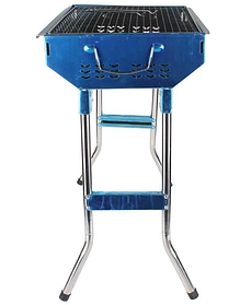 Переносний мангал для пікніка гриль компактний металевий сплав 73х350х190 см легкий та зручний для подорожей