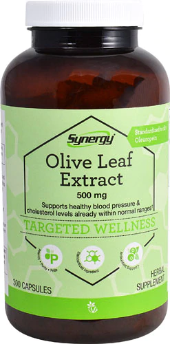 Екстракт листя оливи Vitacost Synergy Olive Leaf Extract 500 мг 300 капс.