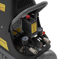 Компресор 24 л, 1.5 кВт, 220 В, 8 aтм, 206 л/хв. INTERTOOL PT-0009 ptor, фото 5