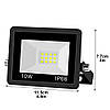 Вуличний LED прожектор світлодіодний 10W, 220V, Series 2 / Ліхтар-прожектор / Вуличний лед прожектор / Прожектор LED, фото 10