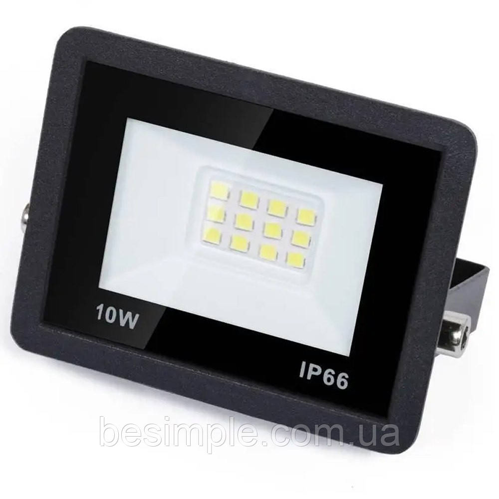 Вуличний LED прожектор світлодіодний 10W, 220V, Series 2 / Ліхтар-прожектор / Вуличний лед прожектор / Прожектор LED, фото 1