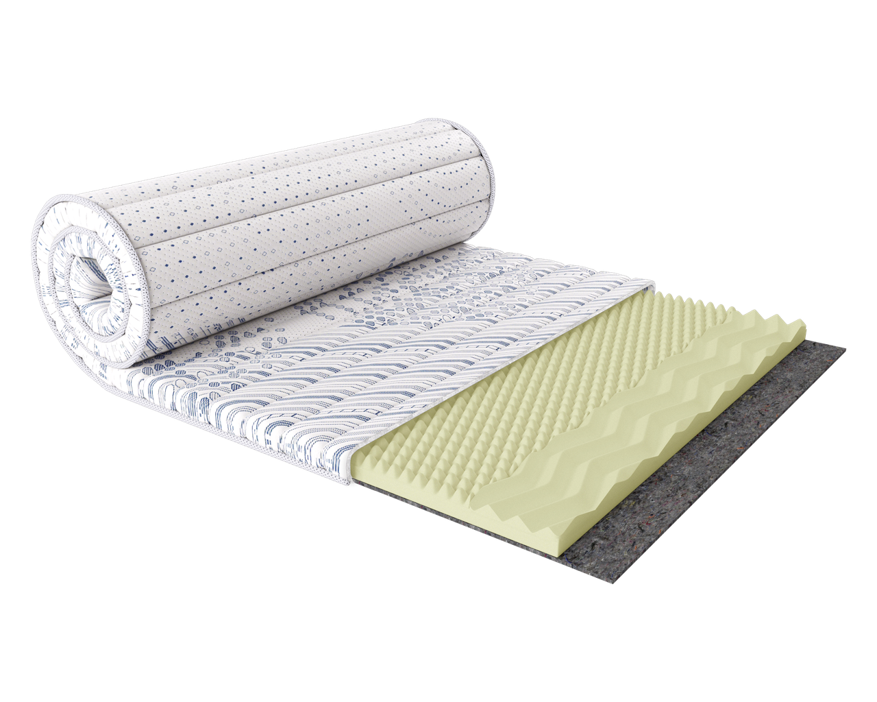 Міні-матрац скручений Norway 1400x1900 Scandi EMM, фото 1