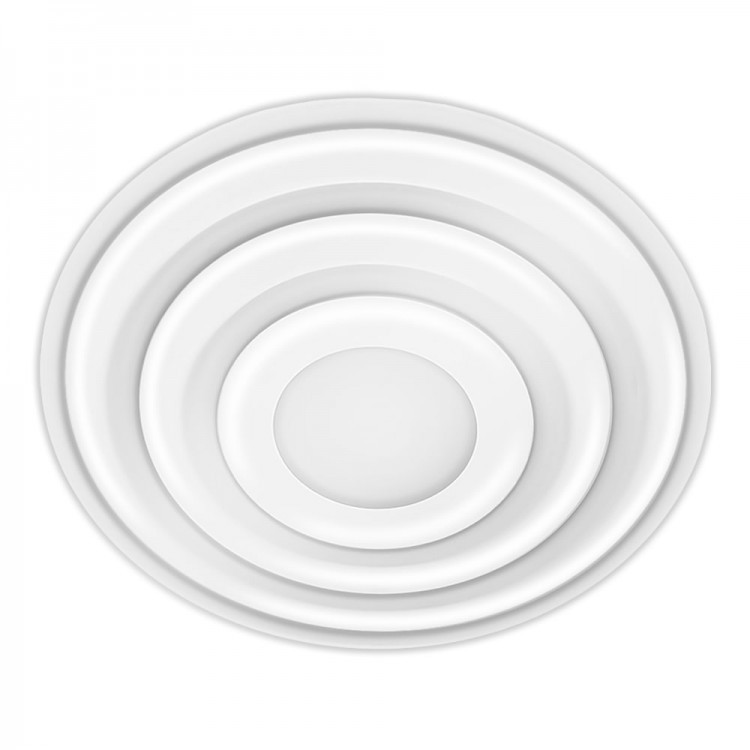 Світлодіодний світильник AL6114ARD ATLANT R 65Вт білий Ardero "коло" 3000-6500К 9810Lm з пультом ДУ  Ø470х60мм, фото 1