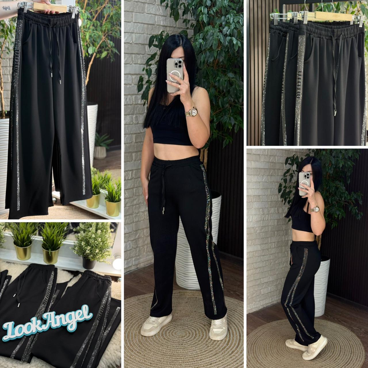 Шикарні жіночі штани, ткань "Дайвінг" 48, 50, 52, 54, 56, 58 розмір 48