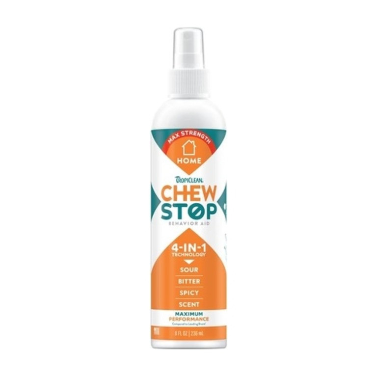 Спрей Тропіклін 4 в 1 TropiClean Chew Stop Home Spray від погризень собак в будинку, 236 мл (007710), фото 1