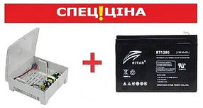 Безперебійне живлення (ББЖ 5А + АКБ 9Аг) SEVEN KA-7859r