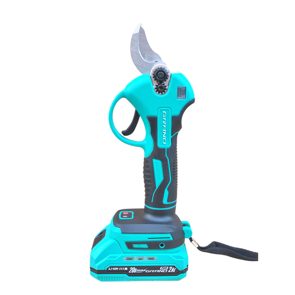 Секатор акумуляторний CA-30F/20BL-1 (дисплей, 1АКБ, з/у), фото 1