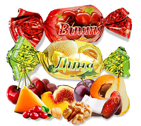 Цукерки "Асорті Преміум (Premium Assorti) з волоським горіхом у шоколаді" 12 видов, ТМ Amelia, фото 1