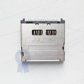 Роз'єм SD CARD — No17 — Оригінал демонтаж