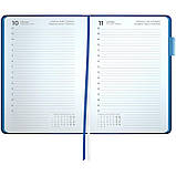 Щоденник датований 2026 Axent ф. А5 Partner Soft Muse, синій, фото 4