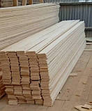 ✅ Фальш брус 135*18*4000 мм дерев'яний, імітація бруса, ялин, фото 2