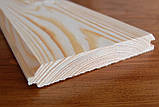 ✅ Фальш брус 135*18*4000 мм дерев'яний, імітація бруса, ялин, фото 3
