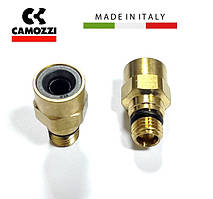 Прямий фітинг M12x1.5 під трубку 10мм Camozzi 9512 10М12х1,5