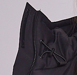 Дитяча демісезонна куртка на мембрані для дівчинки чорна розміри 146-170 Traveler, фото 5