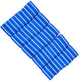 Набір №005 синіх овальних міні бафіків 180/240 грит (4,5 см; 50шт./уп.) для манікюру та педикюру, фото 3