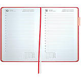 Щоденник датований 2026 Axent ф. А5 Partner Soft Muse, рожевий, фото 3