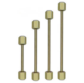 Паливна трубка; Довжина 600 мм; гайки: М 12-14 мм. Паливна трубка високого тиску