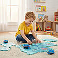 Дитячий килимок, Пазл-трек з машинками та дорогою Kruzzel 24851, фото 3