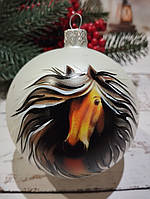 Скляна ялинкова куля Символ року