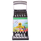 Универсальная терка для овощей и фруктов 11×8.5×26 (см) из нержавейки HP-8-13, фото 6