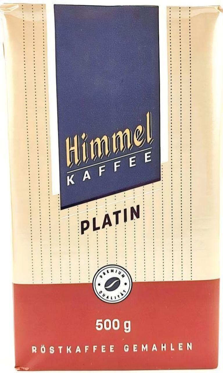 ОРИГІНАЛ! Кава мелена Himmel PLATIN 500 г Німеччина (Himmel Kaffee Platin 500g Himmel Platinum)