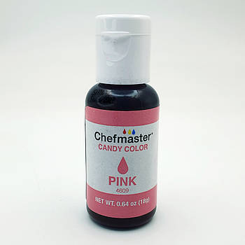 Барвник Chefmaster для шоколаду Candy Color Pink/Рожевий 18 г
