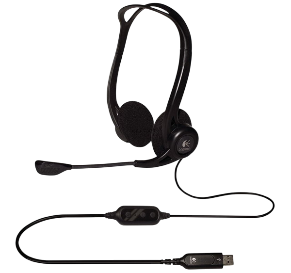 Гарнітура Logitech PC-960 Black (981-000100)