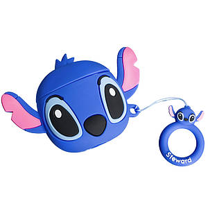 Чохол Fashion для AirPods 1 / 2 Stitch Blue