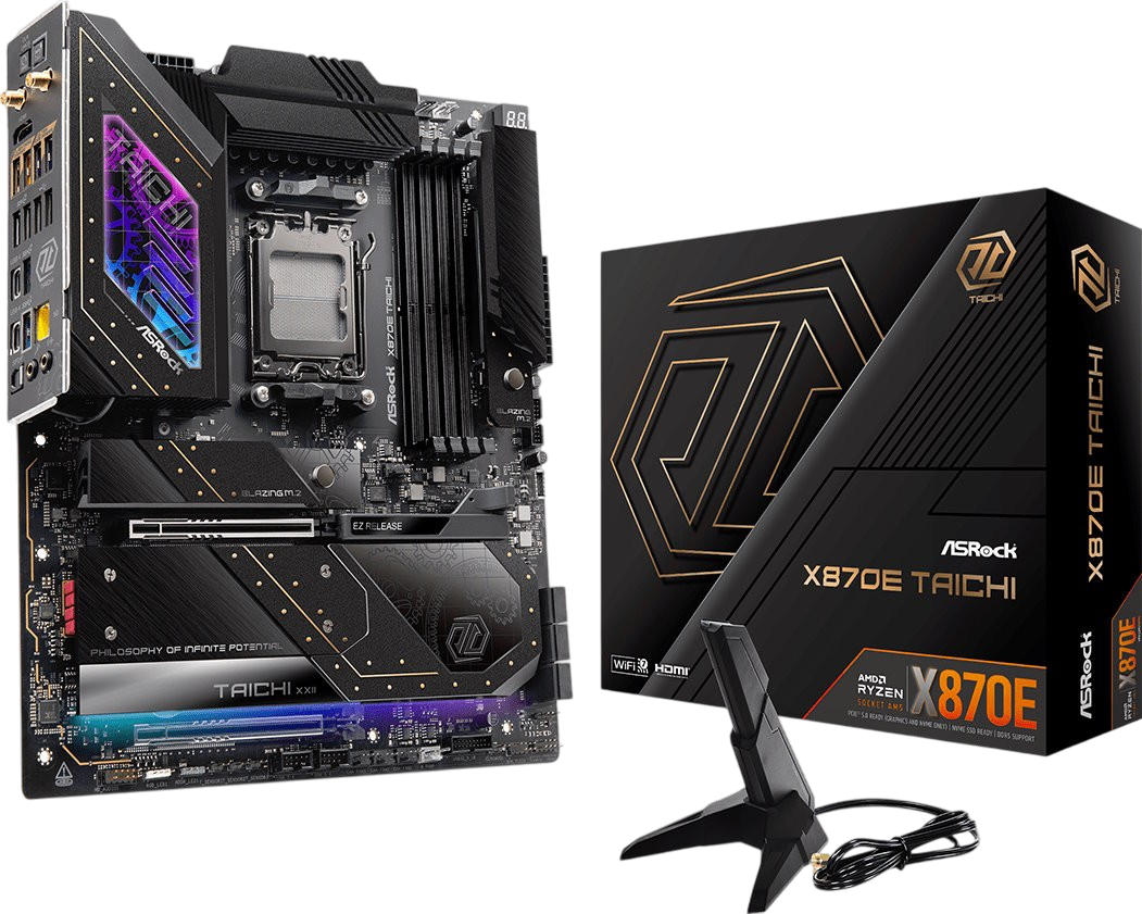 Материнська плата ASRock X870E Taichi Socket AM5 (X870E TAICHI)