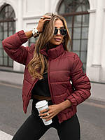 Молодіжна коротка куртка без капюшона