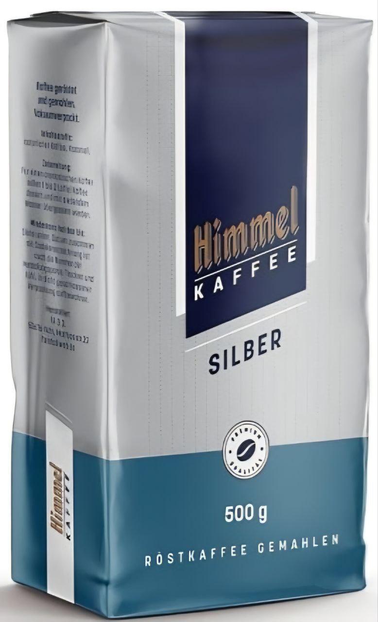 ОРИГІНАЛ! Кава мелена Himmel SILBER 500 г Німеччина (Himmel Kaffee Silber Himmel Silver)