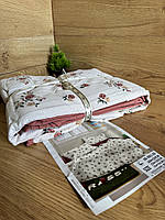 Постільна білизна муслін-жатка євро комплект постільної білизни/Жате постільна білизна