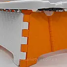 Портативний складний туалет для дітей, Білий оранж / Дорожній горщик для дітей / Складний горщик, фото 7