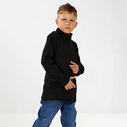 Водолазка чорна з начосом для підлітка Тм "ОК" Розмір: 134-140 (33079-4)